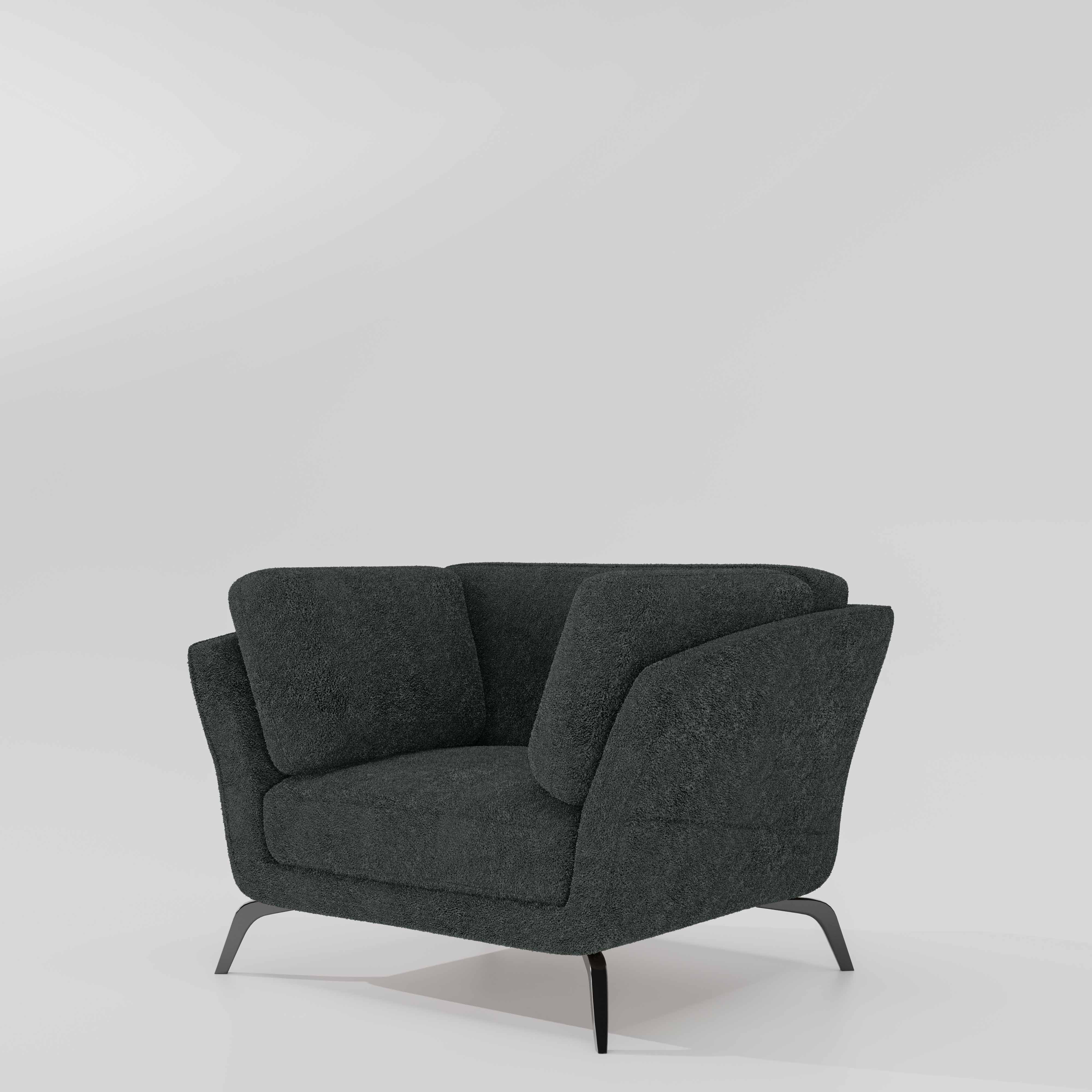Symphony 1 Seater Boucle Fabric - Sedona Sage - Image 4
