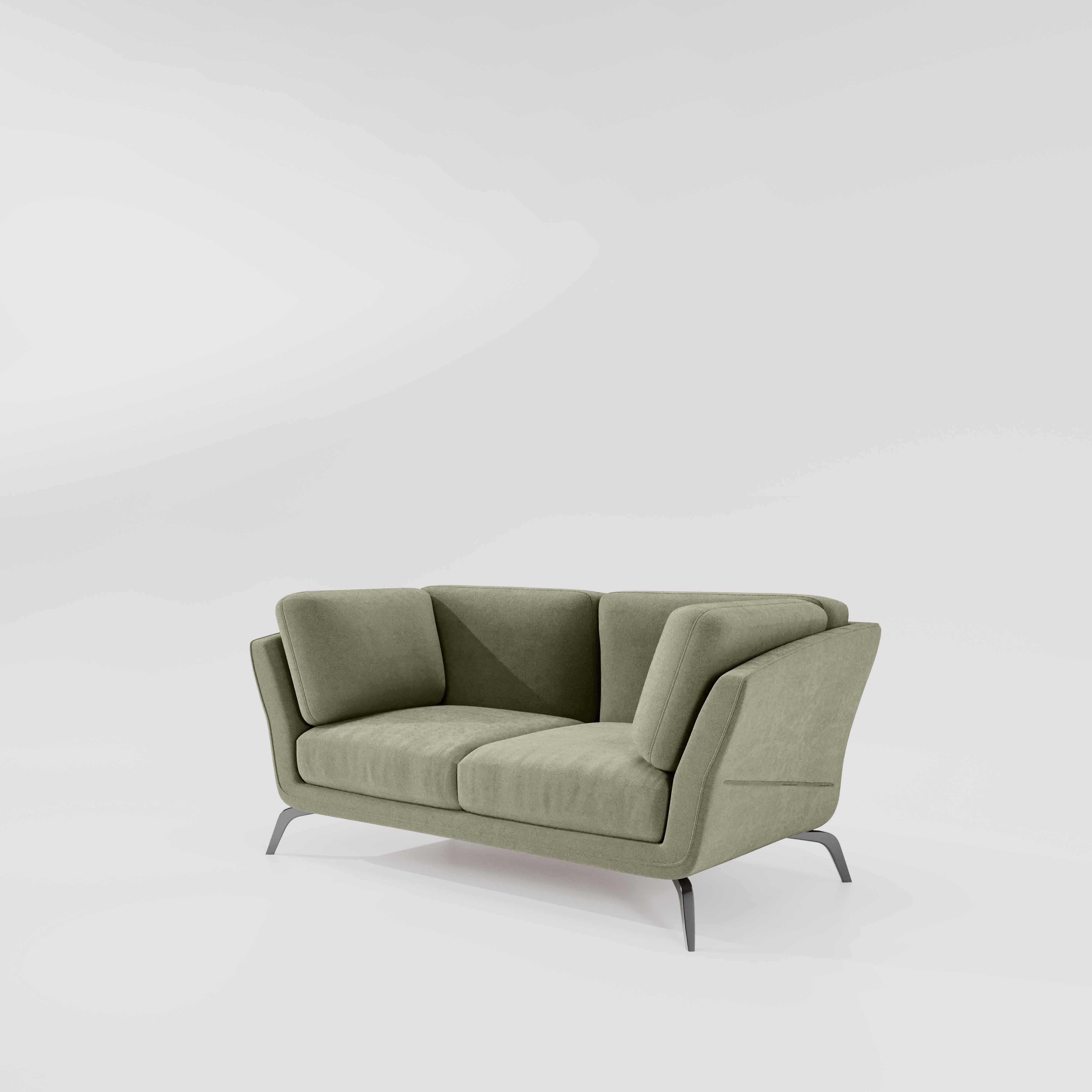 Symphony 2 Seater Water & Stain Repellent Fabric - Pistachio shell - Image 4