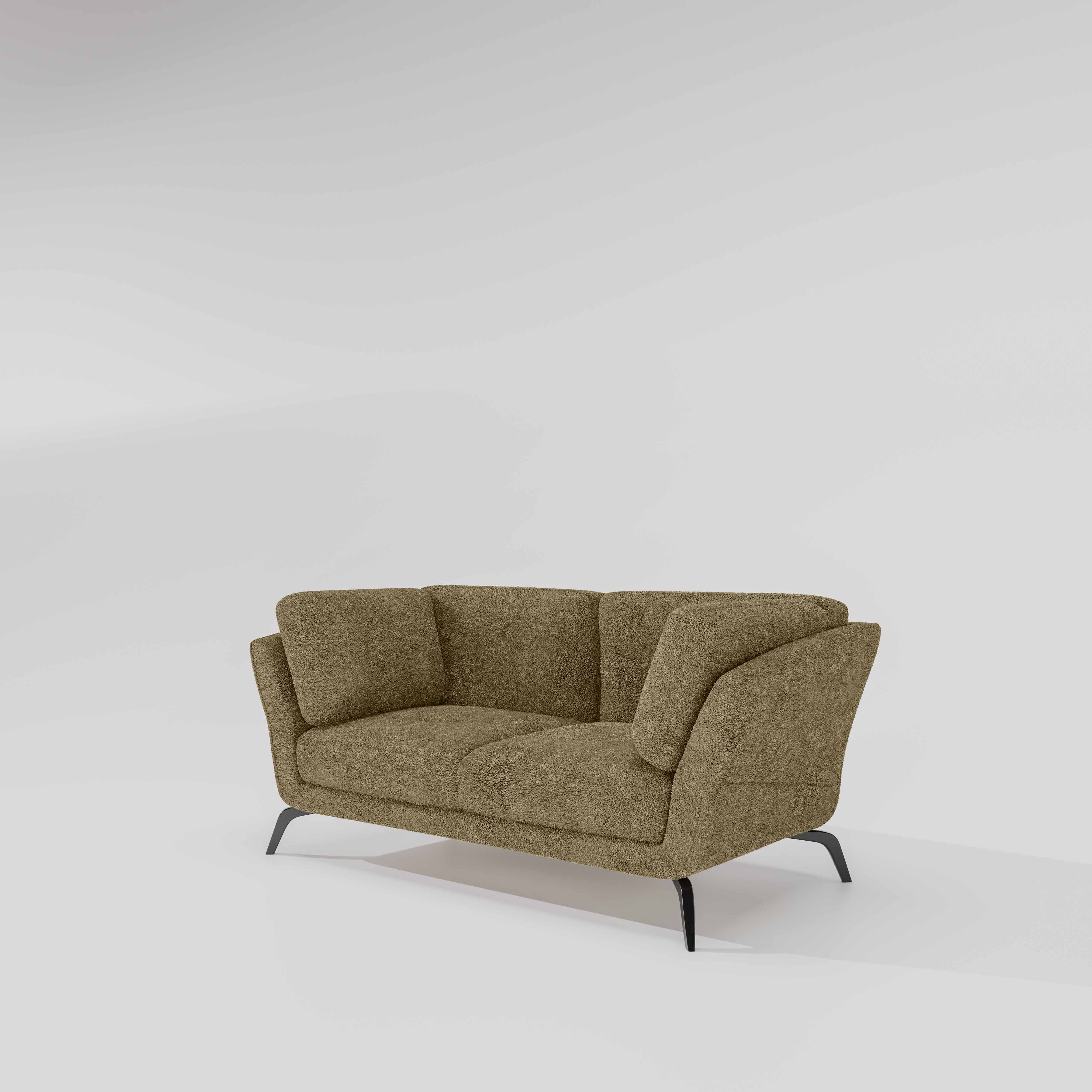 Symphony 2 Seater Boucle Fabric - Irish Cream - Image 4