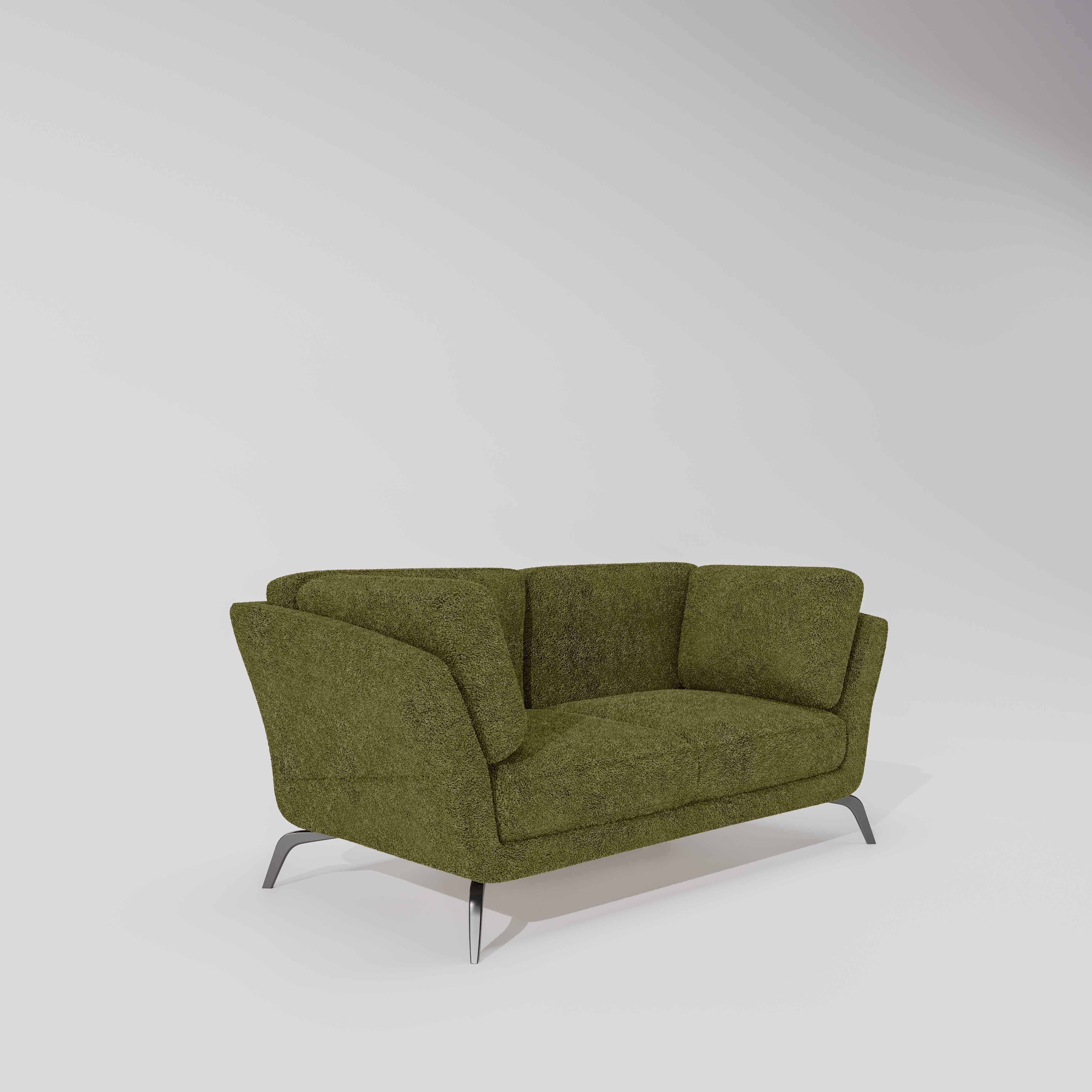 Symphony 2 Seater Boucle Fabric - Dried herb - Image 3