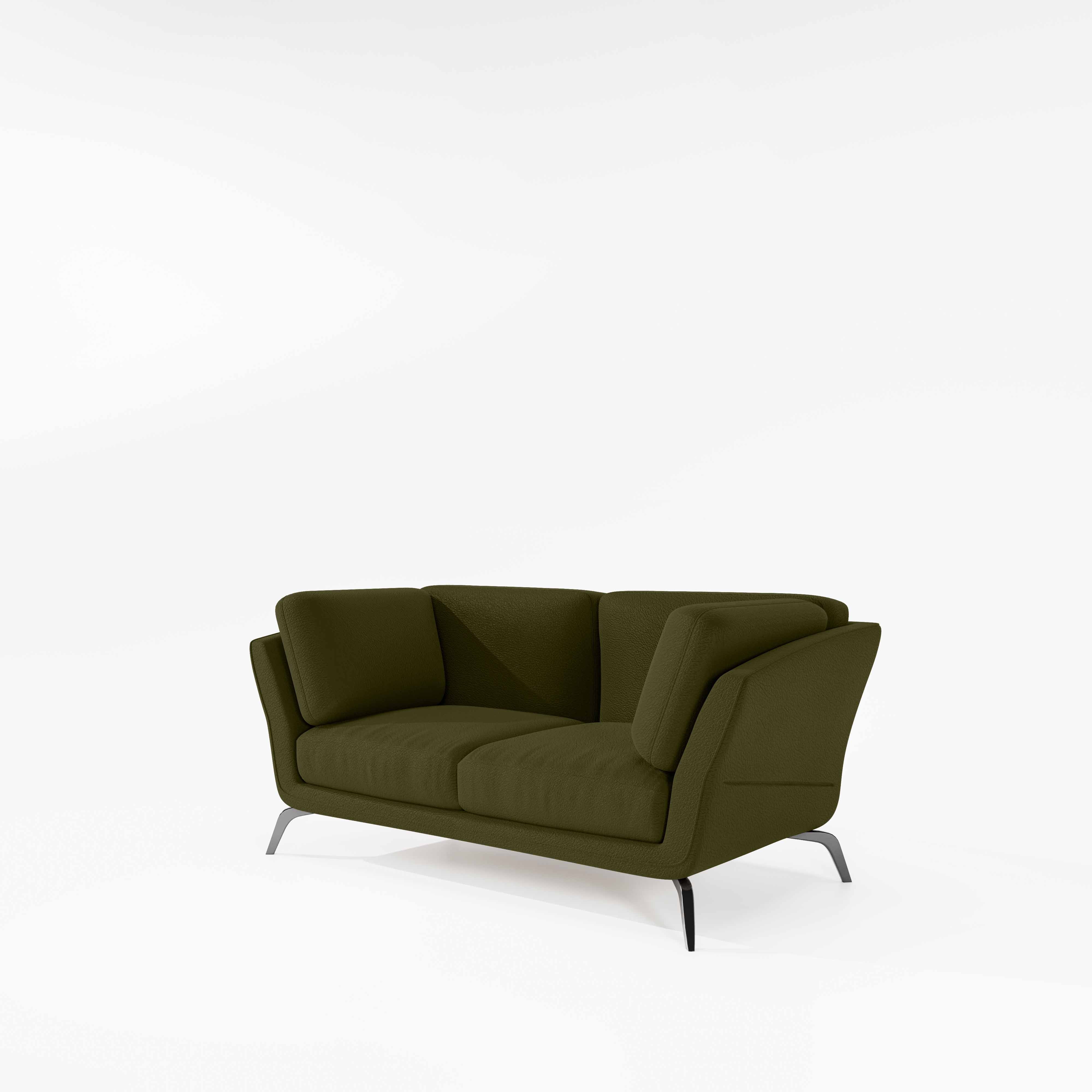Symphony 2 Seater Suede fabric - Avocado - Image 3