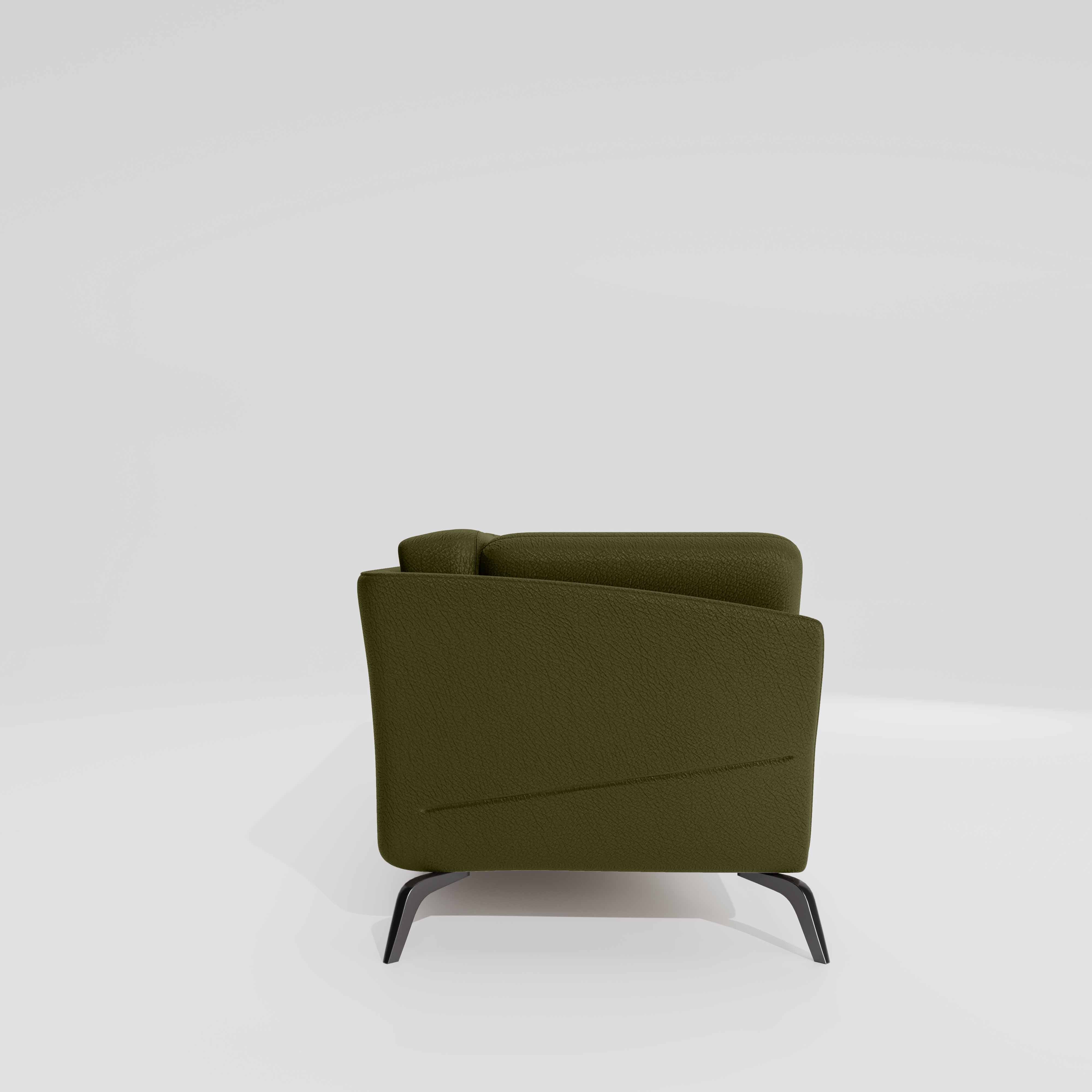 Symphony 2 Seater Suede fabric - Avocado - Image 4