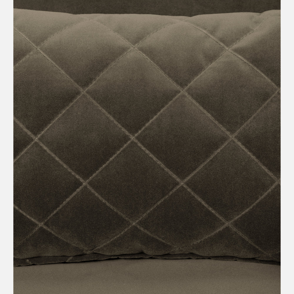 Eden Quartz Brown Fabric Ottoman - Image 6