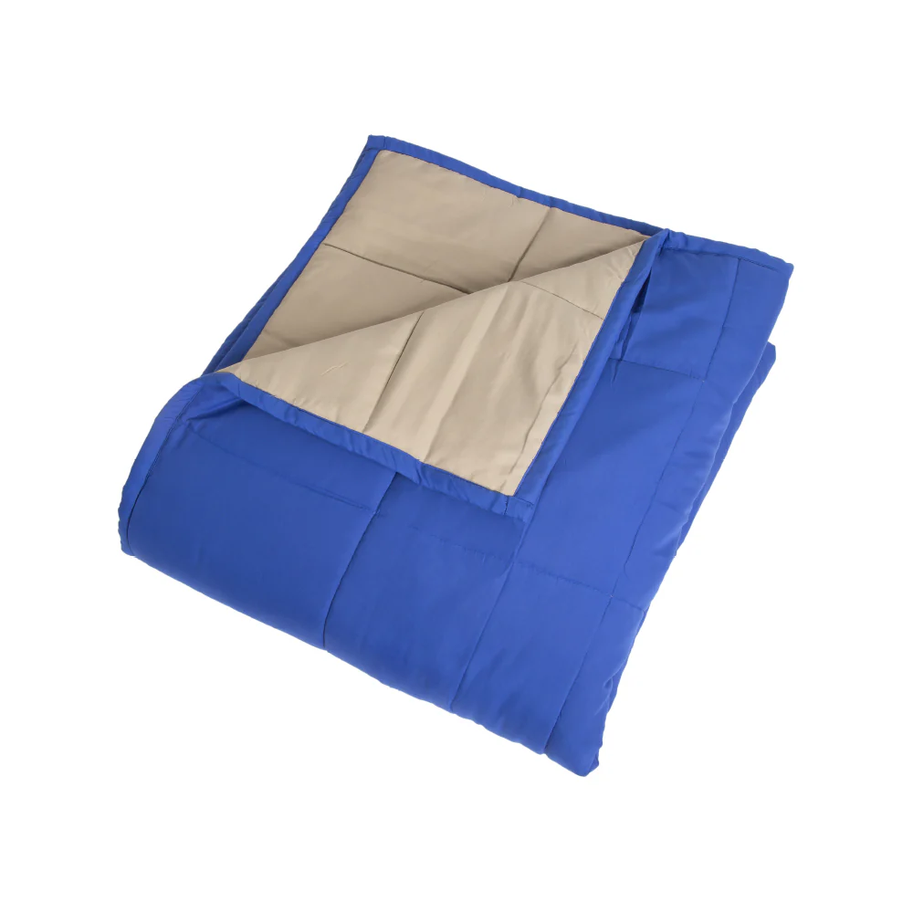 Snug Comforter - Blue & Grey - King Size - Image 3