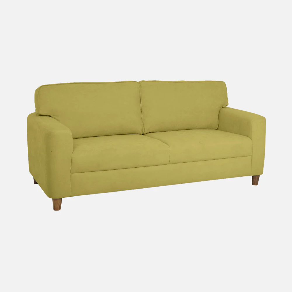 Utopia Green Fabric 3 Seater Sofa - Image 3